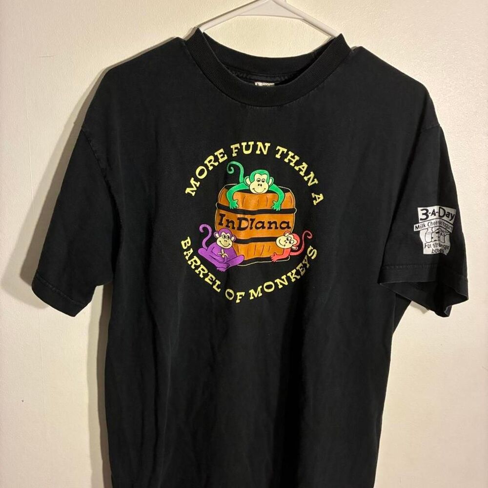 Aaa Men's Black T-shirt